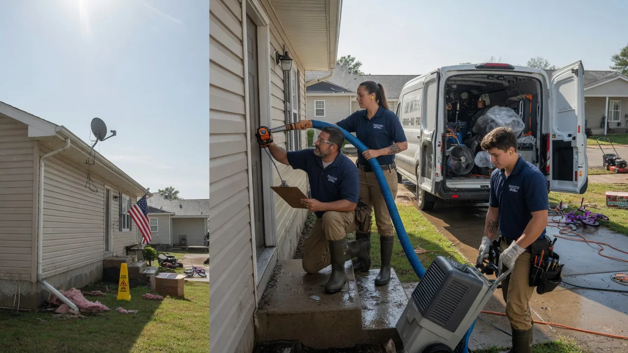 Ceiling Water Damage Restoration in Eastland, TX near me